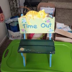 Wooden Time Out Chair  