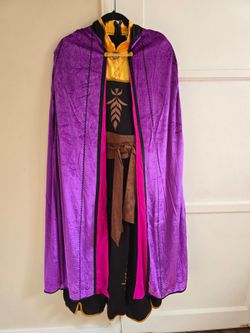 Anna Frozen 2 costume with cape, women's size M/L