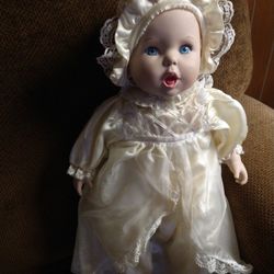 Ceramic Hand Made Doll 