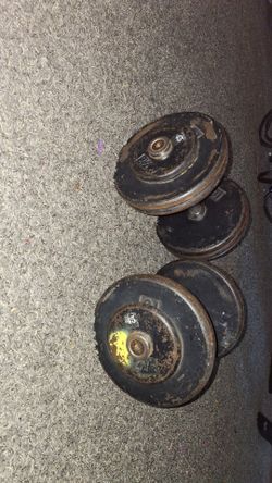 45 lb dumbbell