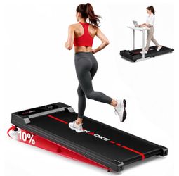 Brand New 6.2MPH Under Desk Walking Pad with 10% Incline and Built-in Speaker