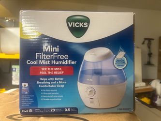 *NEW*  Vicks Mini FilterFree Cool Mist Humidifier