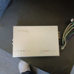 4 Channel Full Range 1200 Watt Amp  7'S Power Debu