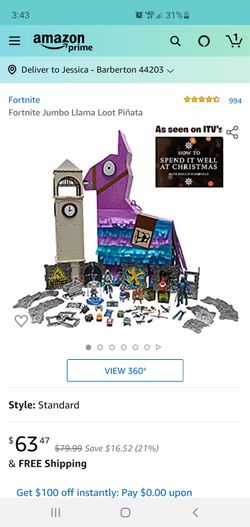 Fortnite Jumbo Llama Loot Piñata