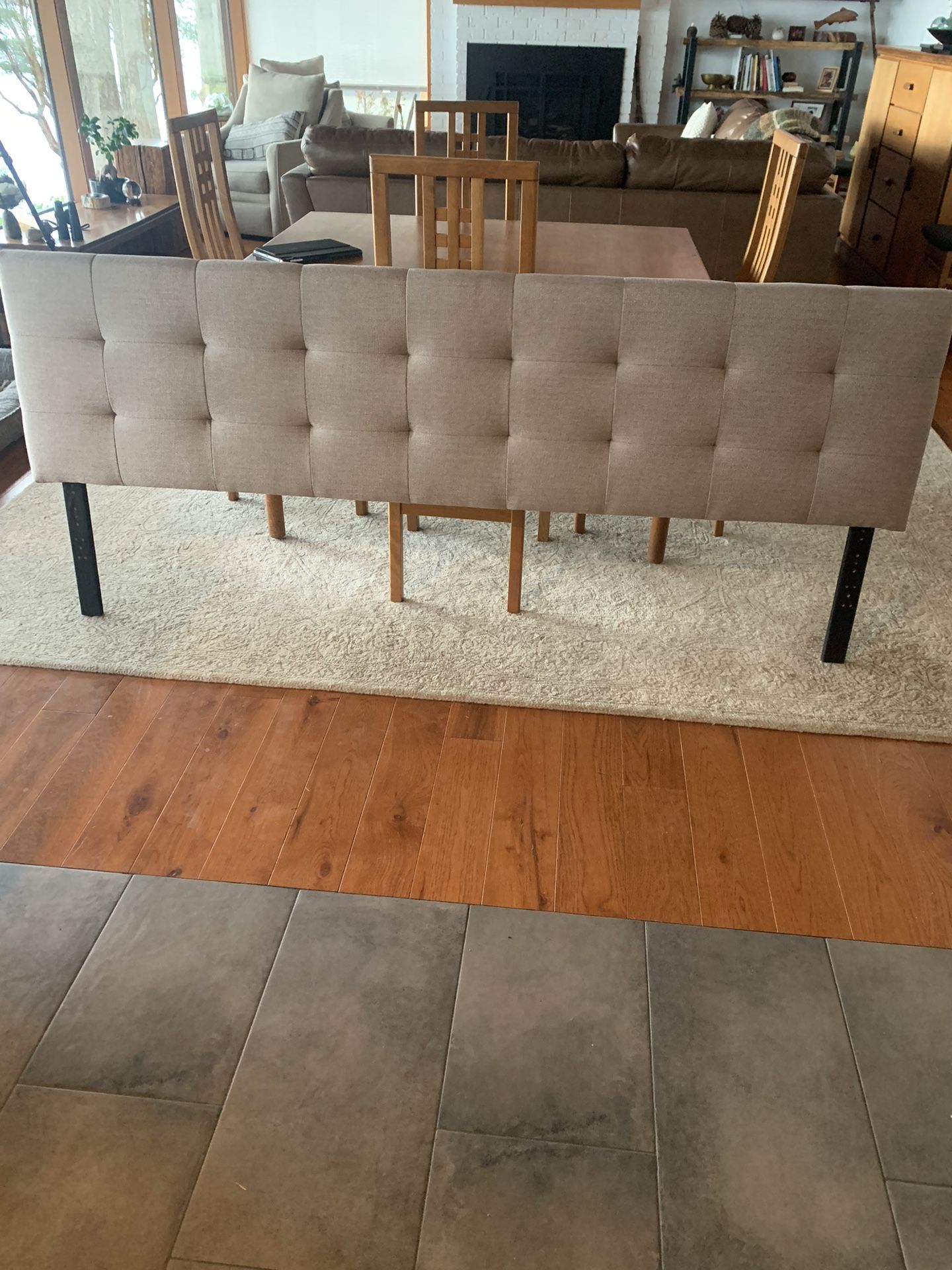 Upholstered King Headboard
