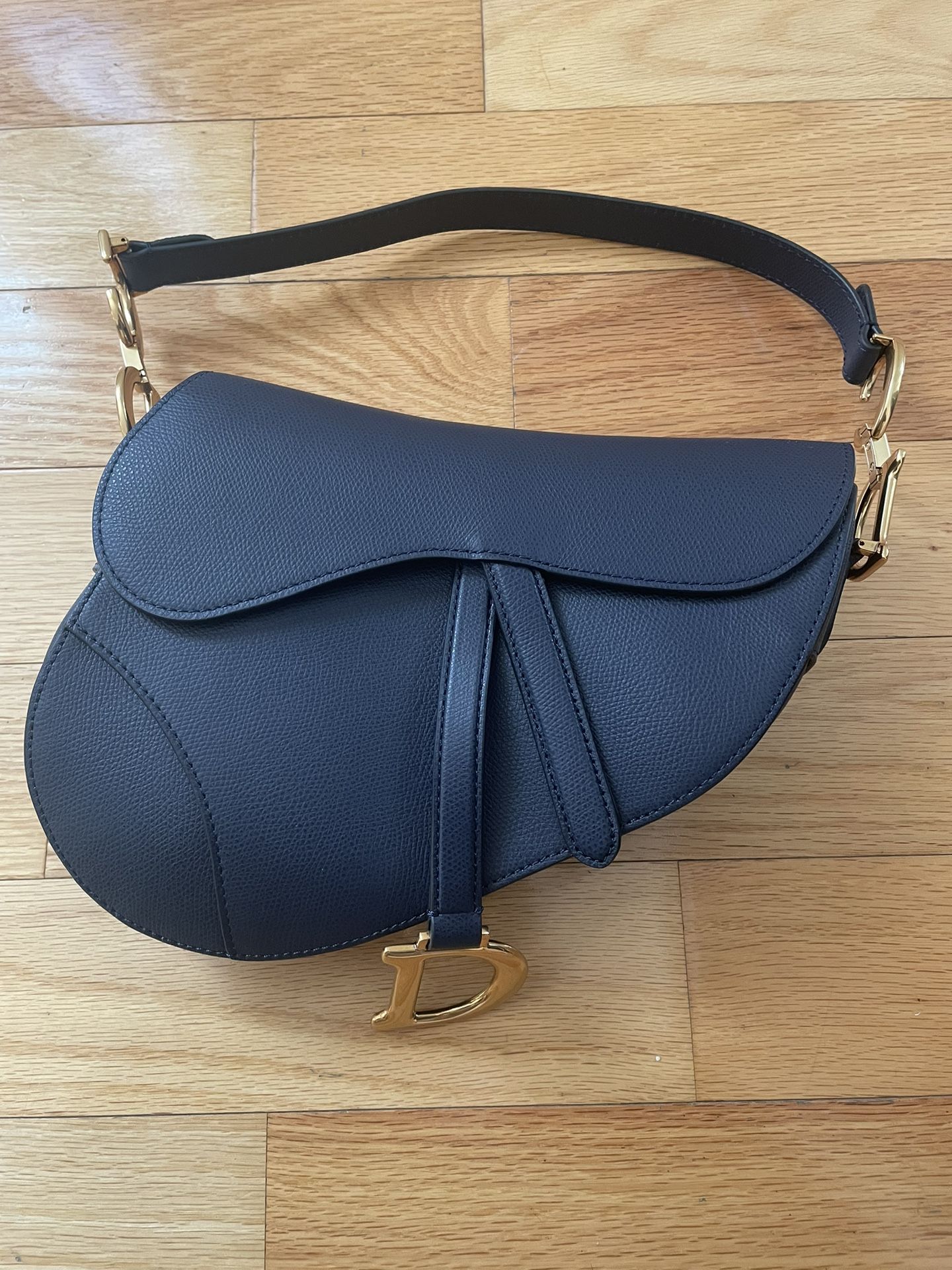 Dior Saddle Bag Women Navy 