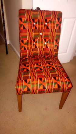 African tribal chair