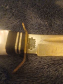 Antique  Knife From Germany   Old Has Maker Name And Numbers