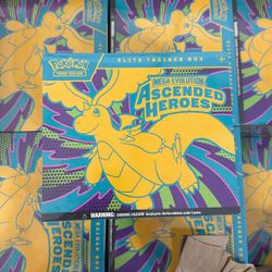 Pokemon Ascended Hero’s Etb Brand New Sealed 