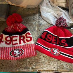 49ers Beanie Lot 