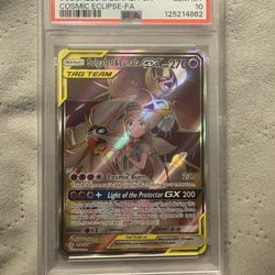 Solgaleo And Lunala GX #216 PSA 10