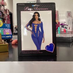 Blue Jumpsuit Blu Bodysuit 