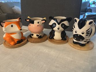 Air Plant Holders, Small Succulent Pot 