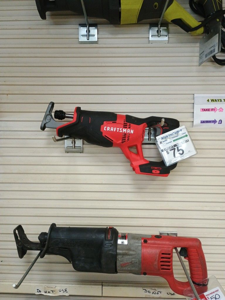 CRAFTSMAN CORDLESS SAWZALL