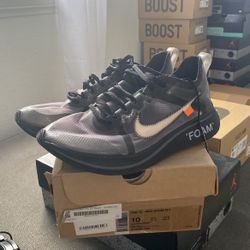 Off White Zoom Fly Size 10