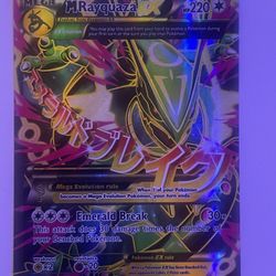 Pokemon M Rayquaza Ex 85/124