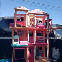 Barbie House Furniture Helicopter Suv