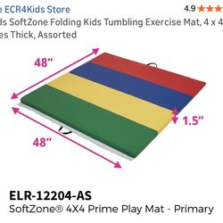 Gym Folding Tumbling Mats Kids