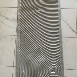 Non Slip Shower Mats for inside Shower 18 X 36 Inch, TPE Bathtub Mat Non-Slip