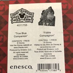 Walt Disney Tradition -Jim Shore “True Blue Companion”