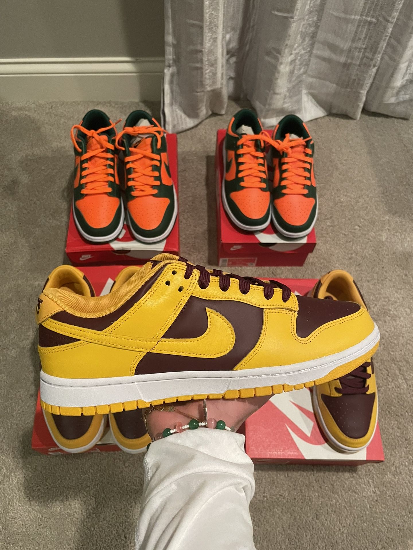 Nike Dunk Low ASU Size 12 AND 11