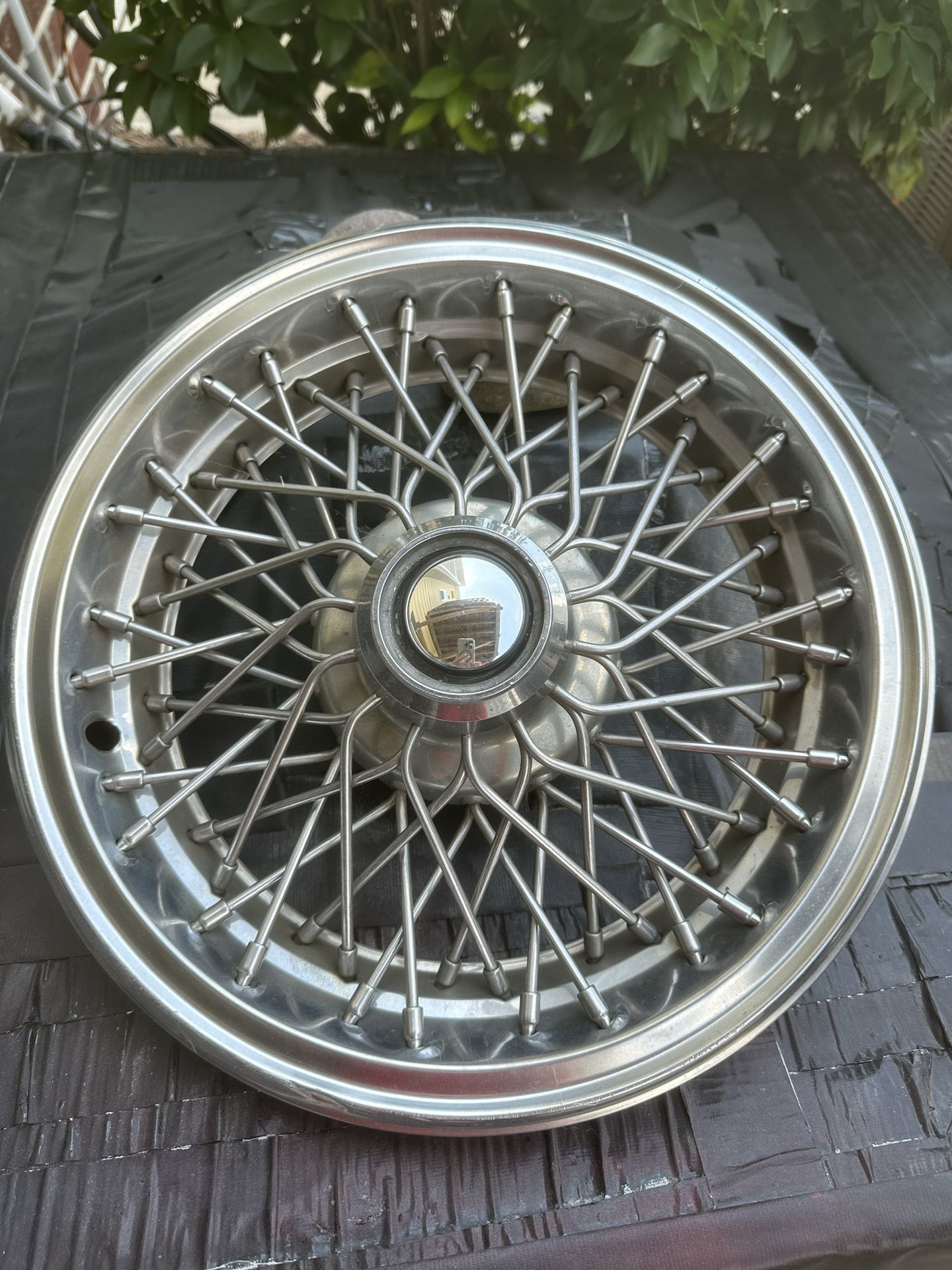 Four Hubcaps 