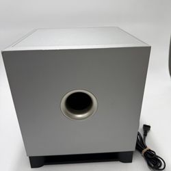 Yamaha YST-SW010 Powered Subwoofer 45W Active Home Theater Speaker Tested