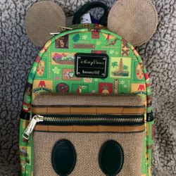 Tiki Mickey Mouse Loungefly Backpack 