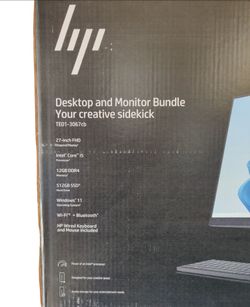 Brand New HP ENVY Desktop + 27" Monitor Bundle – Factory Sealed