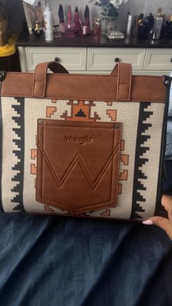 Wrangler Western Tote Bag – Brand New with Tags & Protective Covers