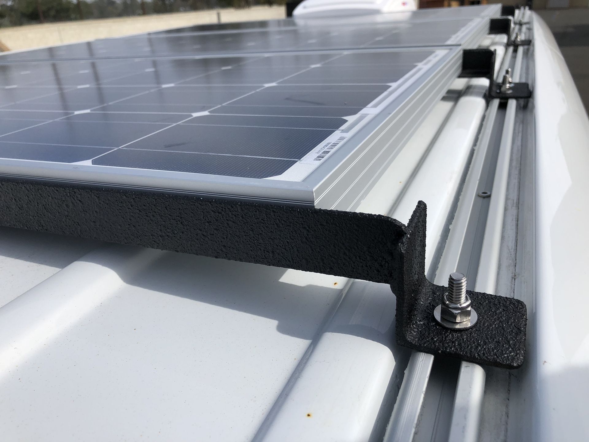 Solar panel bars for Sprinter Van (pair)