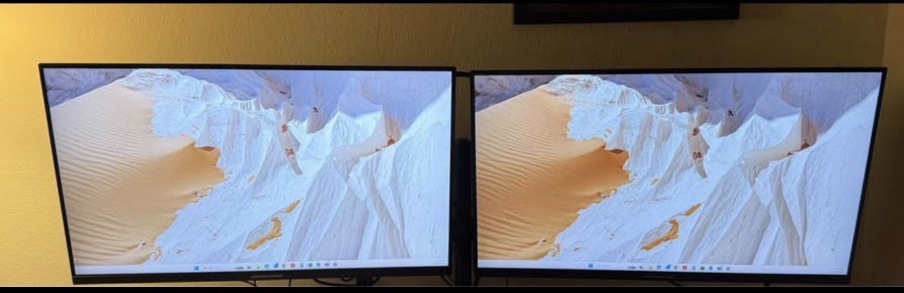 2 Packard Bell 32 Inch Full HD Monitors