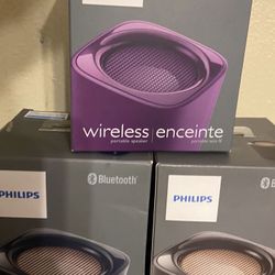 Philips wireless Bluetooth portable speaker $25 Each