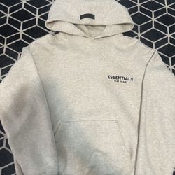 Essentials Hoodie Light Oatmeal  