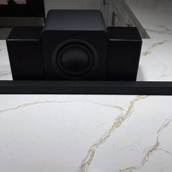 Samsung Ultra Slim Soundbar  With two rear speaker 