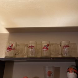 Cleveland Indians Mugs (4)