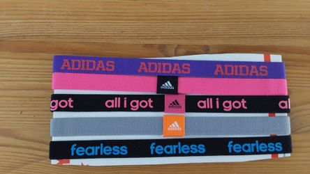 Adidas Elastic running Headbands Set of 5