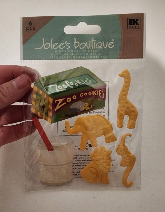Jolee's Boutique-Animal Dimensional Stickers BNIP 