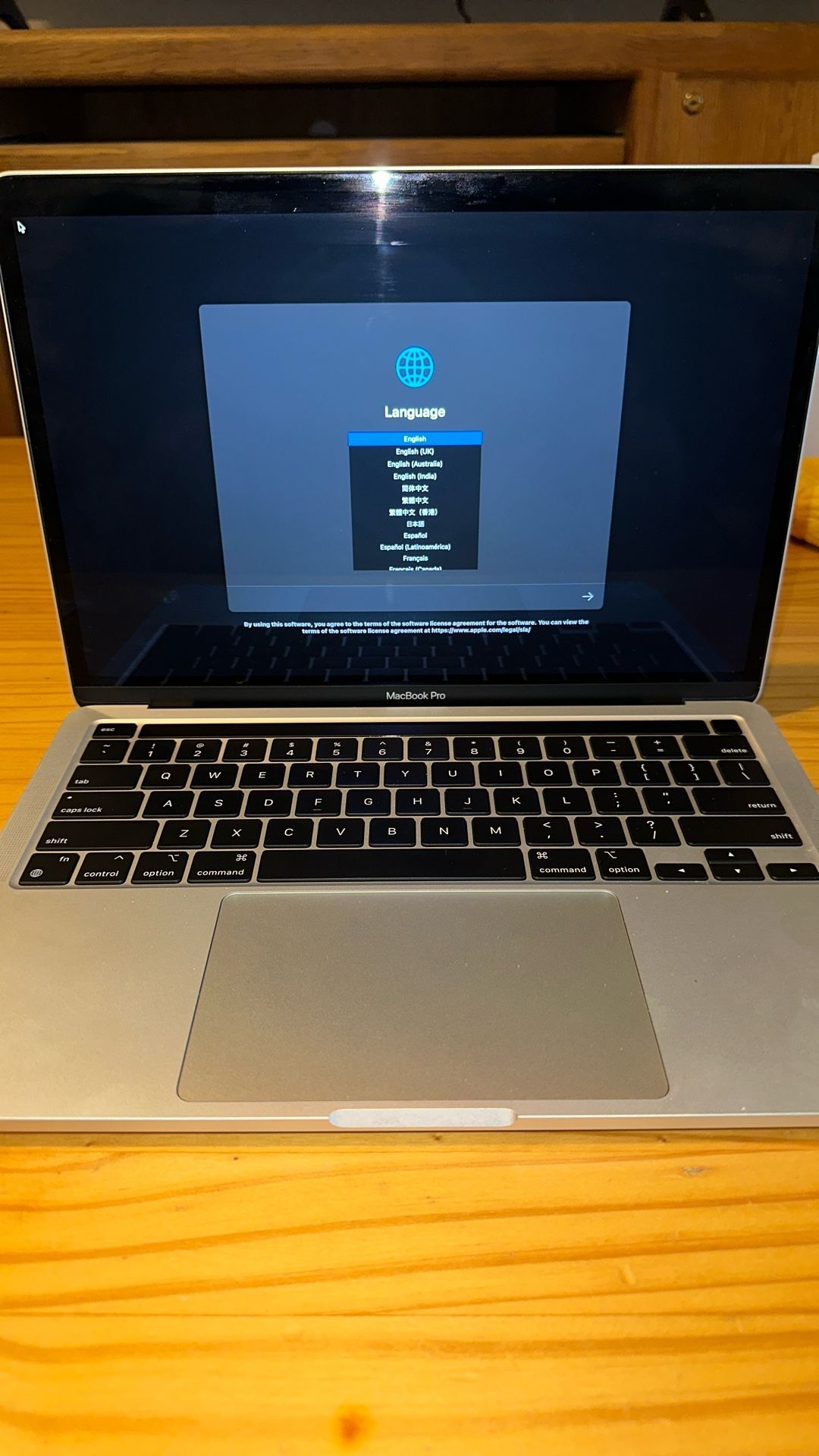 2020 Apple 13” M1 Macbook Pro