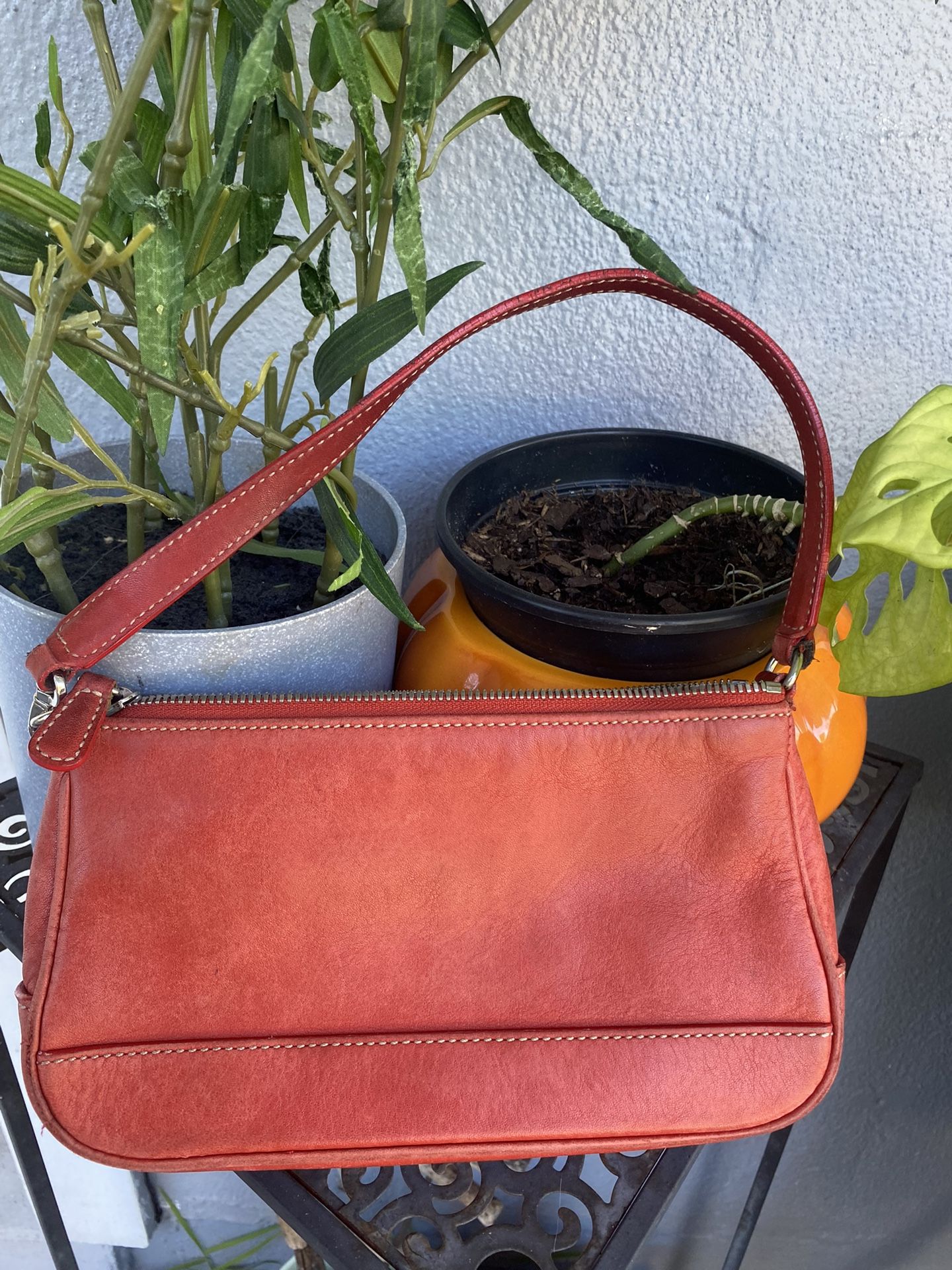 Vintage Coach Burnt Orange Bag