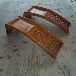 Heavy duty steel ramps