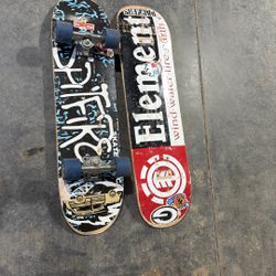Nice Skateboard With Extra Deck 