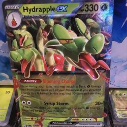 Hydrapple EX bundle (pokemon tcg) great grass deck support!