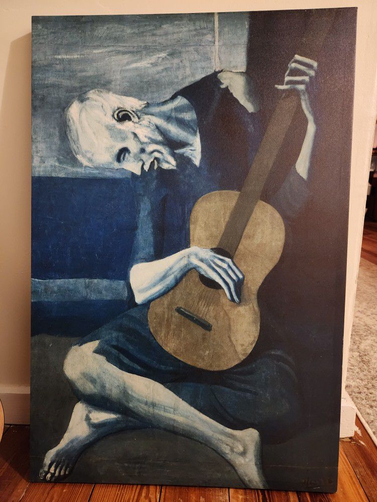 'The Old Guitarist' by Pablo Picasso