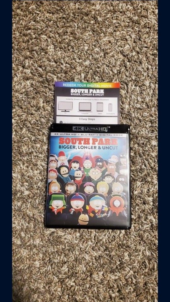 South Park Bigger Longer And Uncut 4K Digital Code Only
