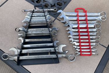 2 Wrench Organizers (various Sizes, Brands)
