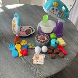 LeapFrog Build-a-Waffle Learning Set LeapFrog Rainbow Learning Lights Mixer