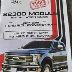 2017-2019 Ford 6.7 Diesel Performance Module.