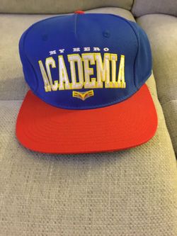 My Hero Academia Color Block Anime Logo All Might Snapback Cap Hat