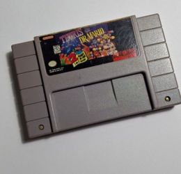Tetris & Dr. Mario SNES Cartridge